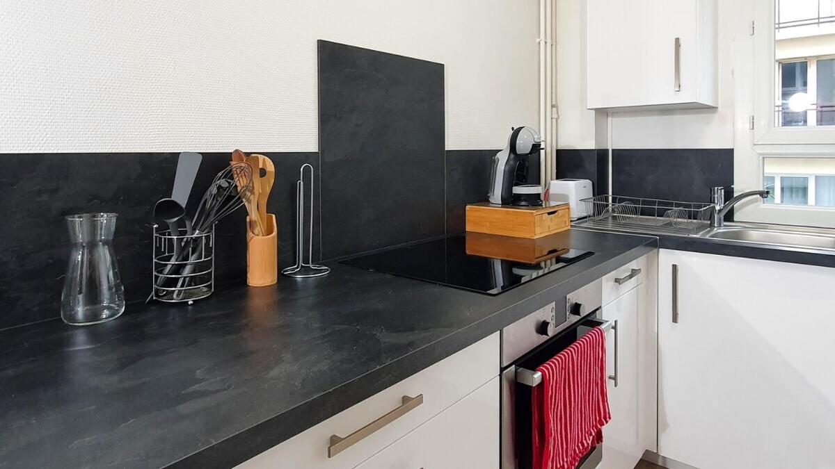Charmant Appartement Proche De L'Abbaye-Aux-Dames Caen Esterno foto